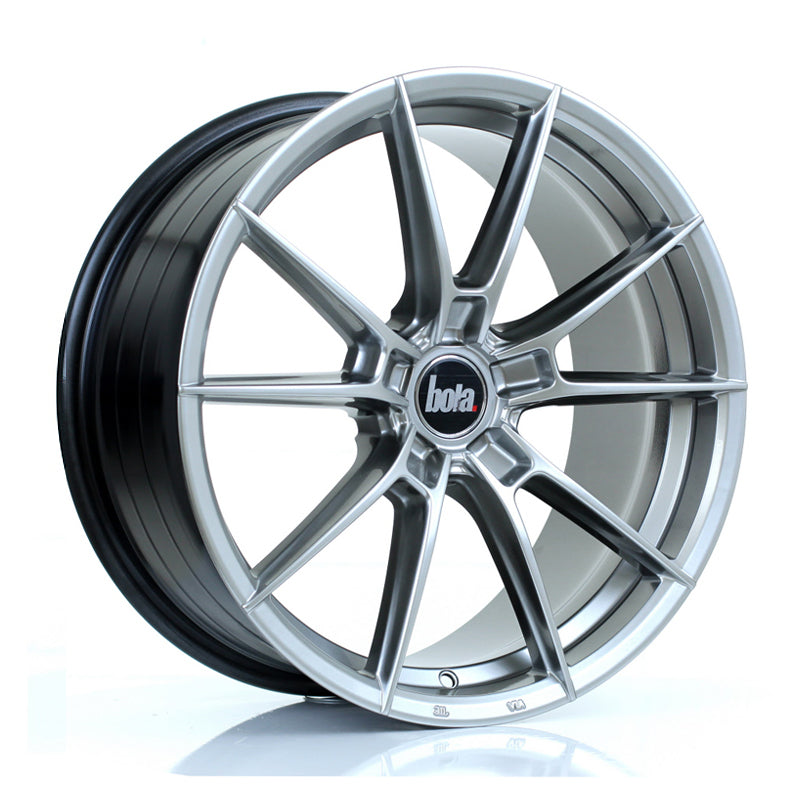 BOLA B19 18x8 ET35-45 5X110 HYPER BLACK