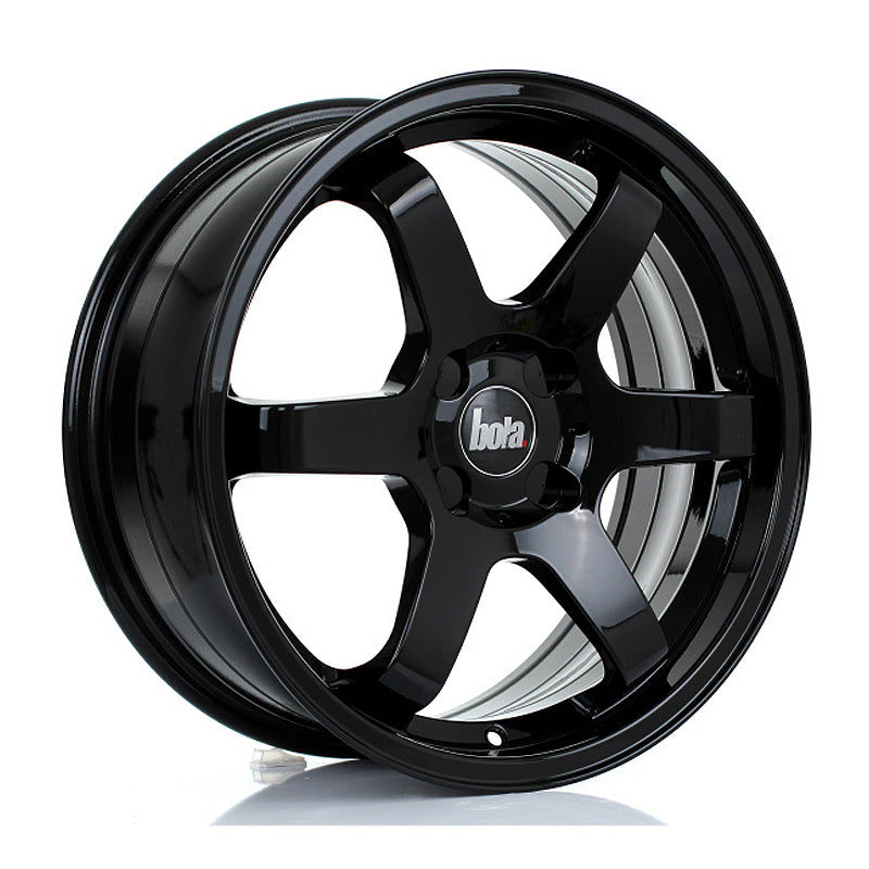 BOLA B1R 17x7.5 ET40-45 4X114 GLOSS BLACK