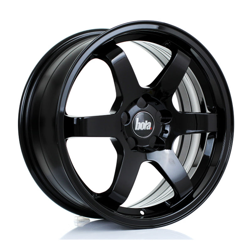 BOLA B1R 17x7.5 ET40-45 5X112 GLOSS BLACK