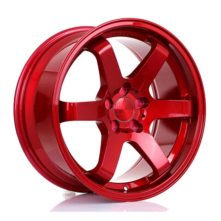 BOLA B1 18x8.5 ET30-45 5X108 CANDY RED