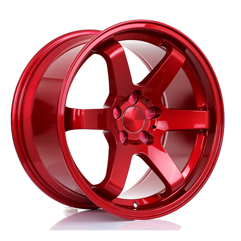 BOLA B1 18x9.5 ET30-45 5X114 CANDY RED