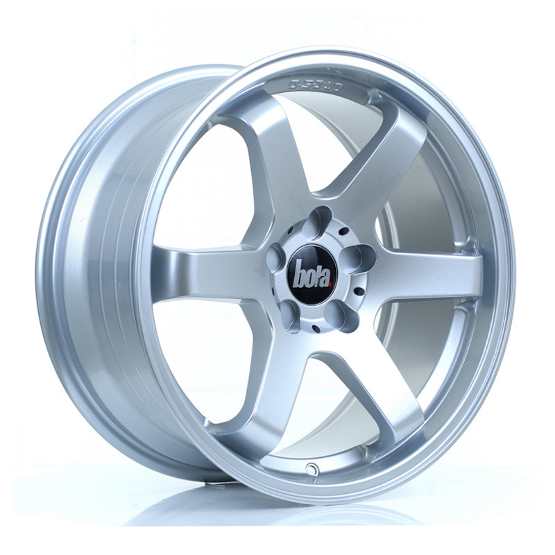 BOLA B1 18x8.5 ET30-45 5X114 CRYSTAL SILVER