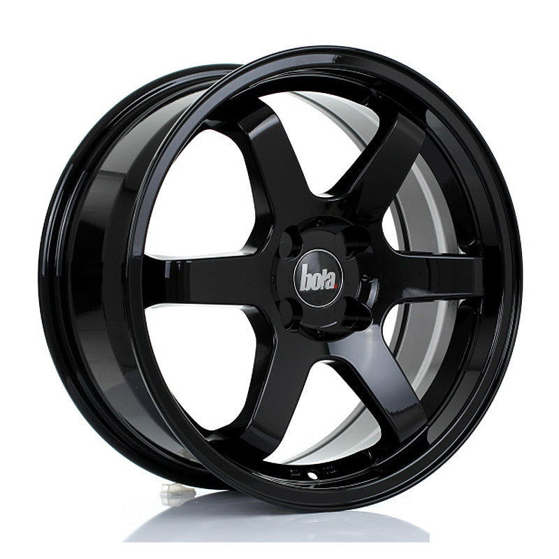 BOLA B1 17x7.5 ET40-45 4X114 GLOSS BLACK