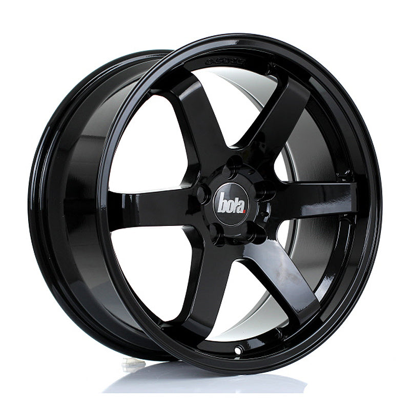 BOLA B1 19x8.5 ET30-45 5X118 GLOSS BLACK