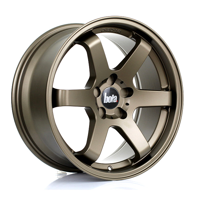 BOLA B1 18x8.5 ET35-45 5X105 MATT BRONZE