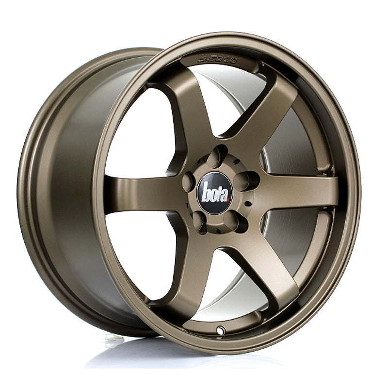 BOLA B1 18x9.5 ET35-45 5X114 MATT BRONZE