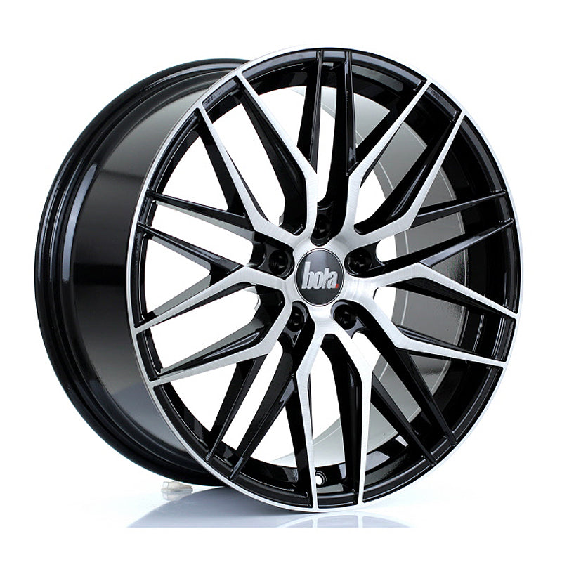 BOLA VANSPORT B22 20x9 ET43 5X120 BLACK BRUSHED FACE