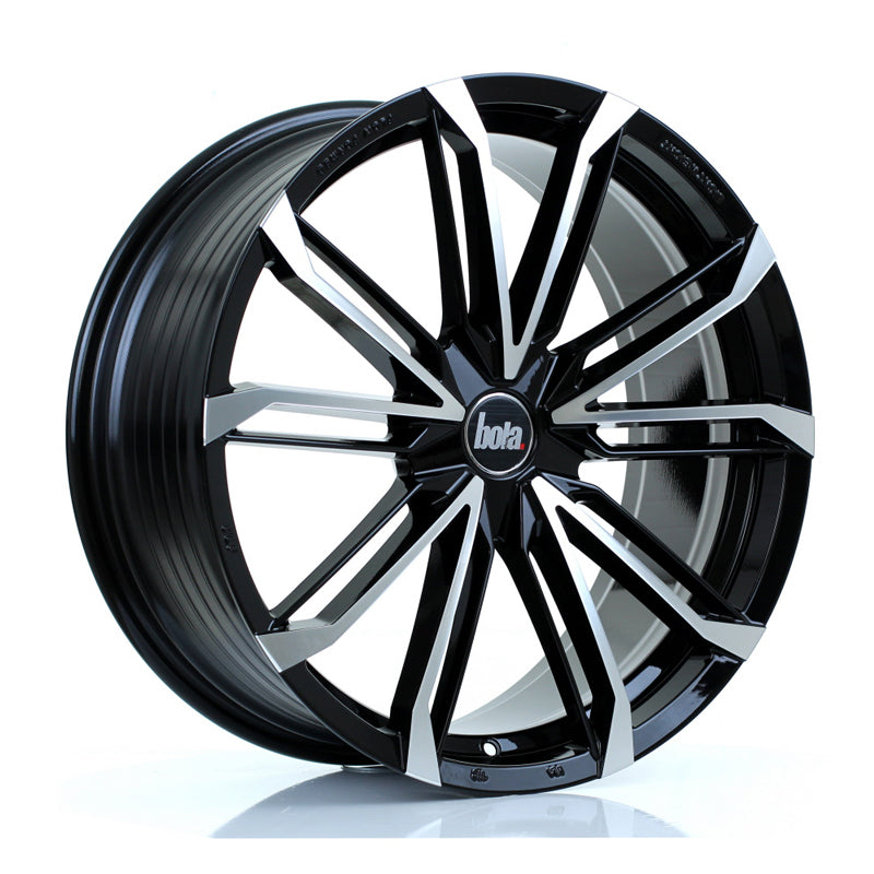 BOLA VANSPORT B23 20x8.5 ET38-45 5X110 GLOSS BLACK POLISHED FACE