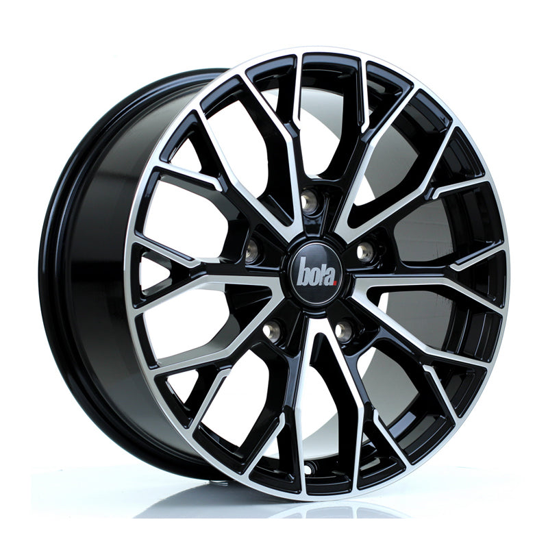 BOLA VANSPORT B24 18x8 ET50 5X160 GLOSS BLACK POLISHED FACE