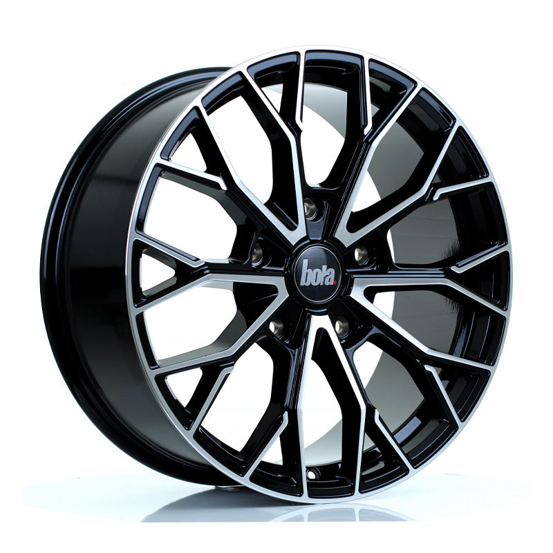 BOLA VANSPORT B24 20x8.5 ET50 5X160 GLOSS BLACK POLISHED FACE