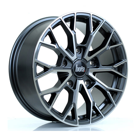BOLA VANSPORT B24 18x8 ET50 5X160 GLOSS GUNMETAL POLISHED FACE
