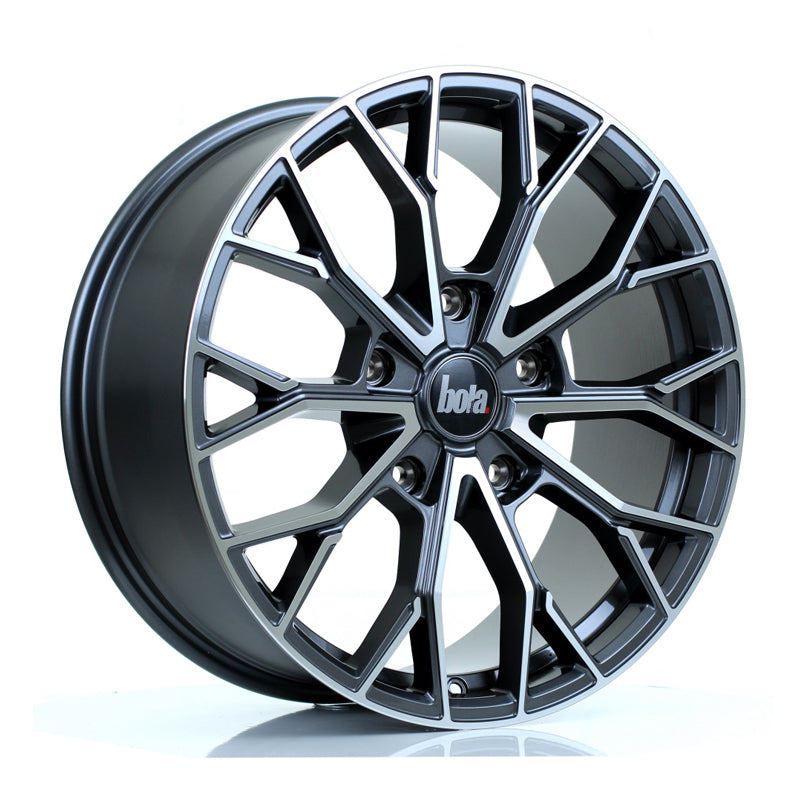 BOLA VANSPORT B24 20x8.5 ET50 5X160 GLOSS GUNMETAL POLISHED FACE