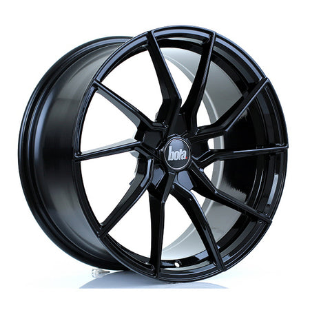 BOLA B25 18x8.5 ET25-45 5X108 GLOSS BLACK