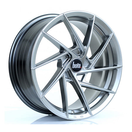 BOLA B26 17x7.5 ET40-45 5X105 HYPER BLACK