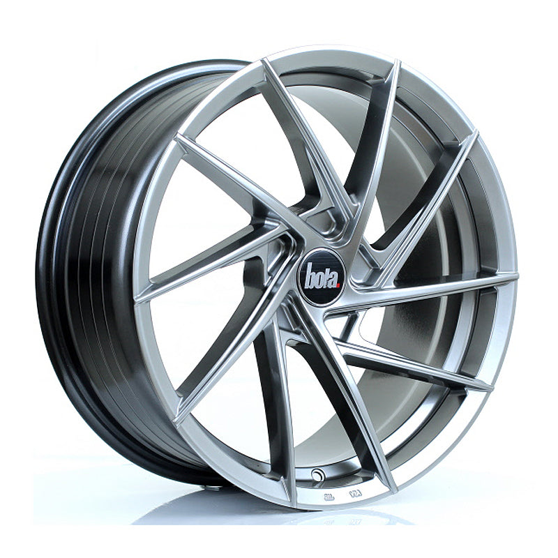 BOLA B26 18x8 ET35-45 5X112 HYPER BLACK