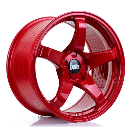 BOLA B2R 18x9.5 ET30-45 5X112 CANDY RED