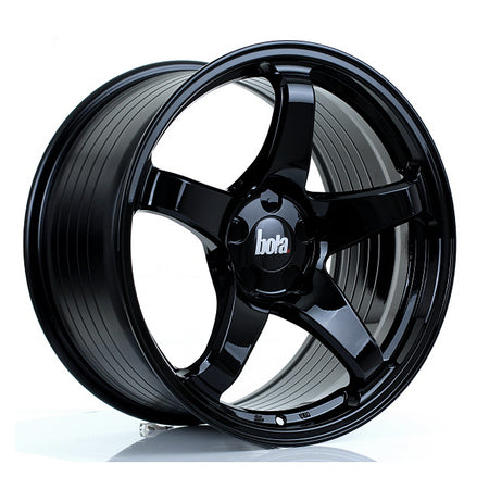 BOLA B2R 18x9.5 ET30-45 5X114 GLOSS BLACK