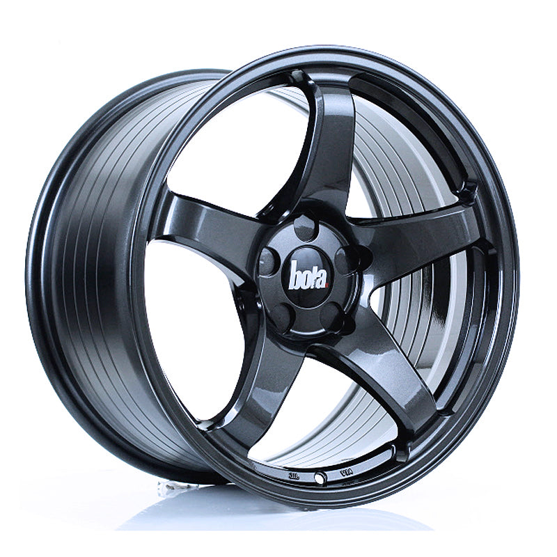 BOLA B2R 18x9.5 ET30-45 5X127 GLOSS GUNMETAL