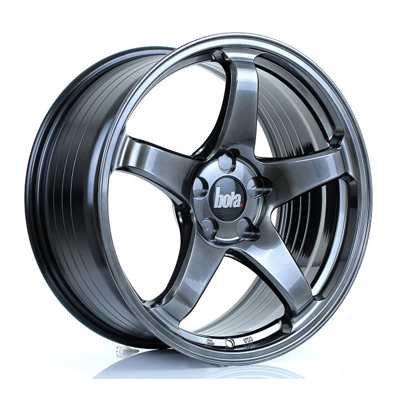 BOLA B2R 18x8.5 ET40-45 5X108 HYPER BLACK