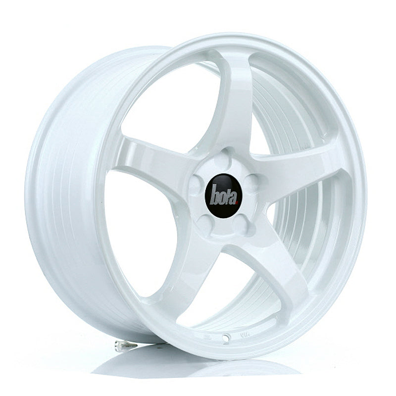 BOLA B2R 18x8.5 ET30-45 5X115 WHITE