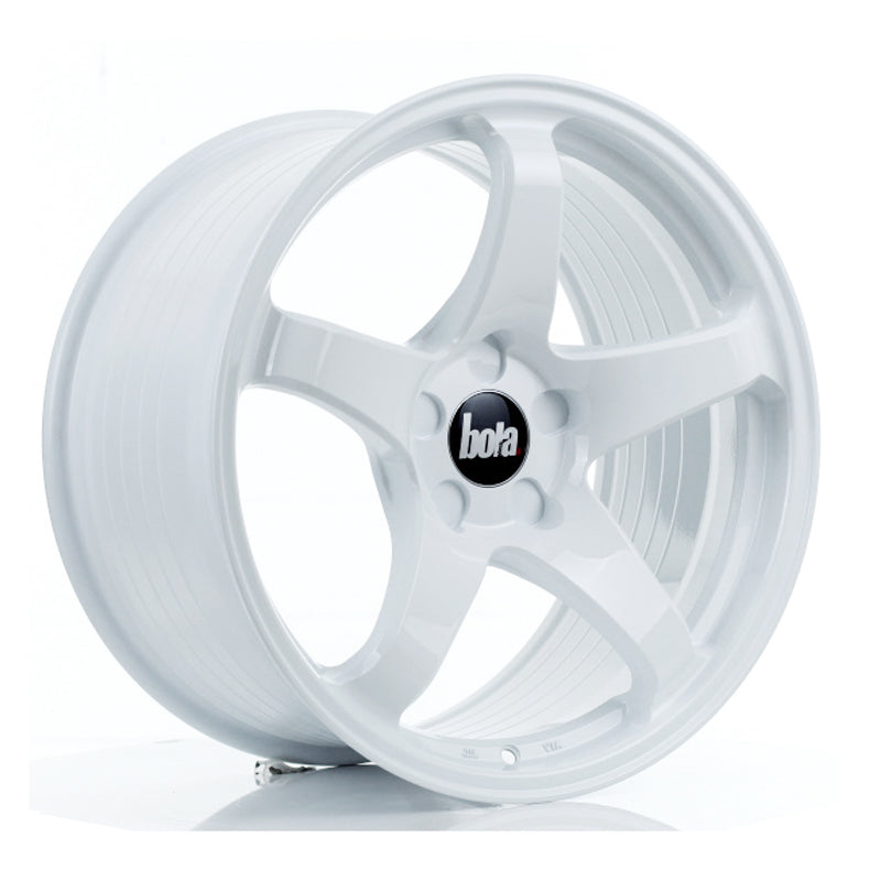 BOLA B2R 18x9.5 ET30-45 5X120 WHITE