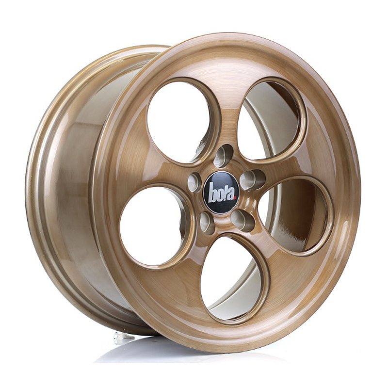 BOLA B5 18x8.5 ET40-45 5X98 BRONZE BRUSHED POLISHED FACE