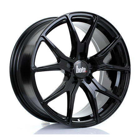 BOLA B6 18x8 ET30-45 5X112 GLOSS BLACK