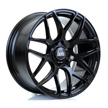 BOLA B8R 18x8.5 ET25-45 5X114 GLOSS BLACK