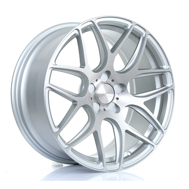 BOLA B8R 18x8.5 ET25-45 5X105 MATT SILVER BRUSHED POLISHED