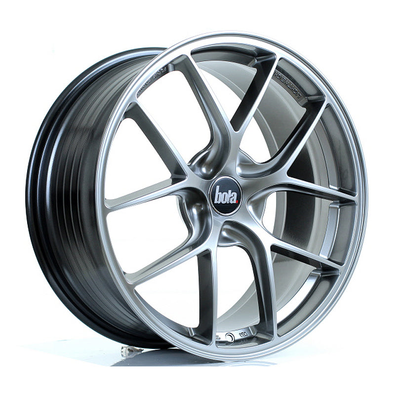 BOLA FLE 19x8.5 ET42-50 5X112 HYPER BLACK