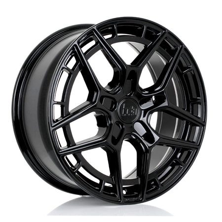BOLA FLQ 18x8 ET40-50 5X108 GLOSS BLACK
