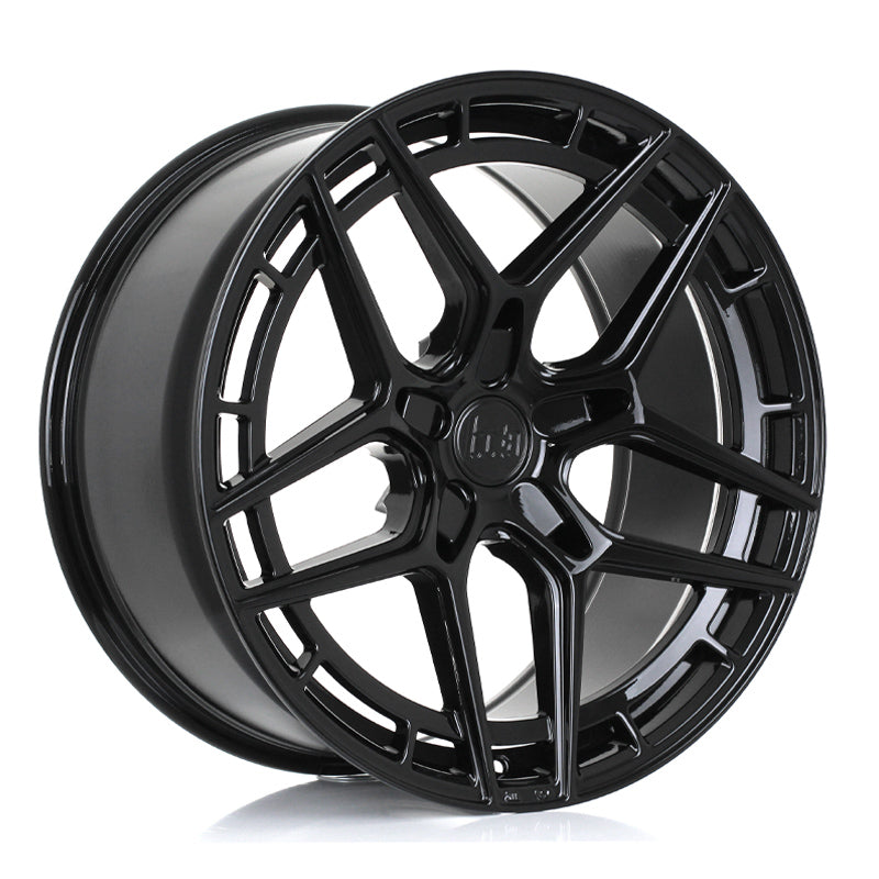 BOLA FLQ 20x10 ET10-50 5X105 GLOSS BLACK