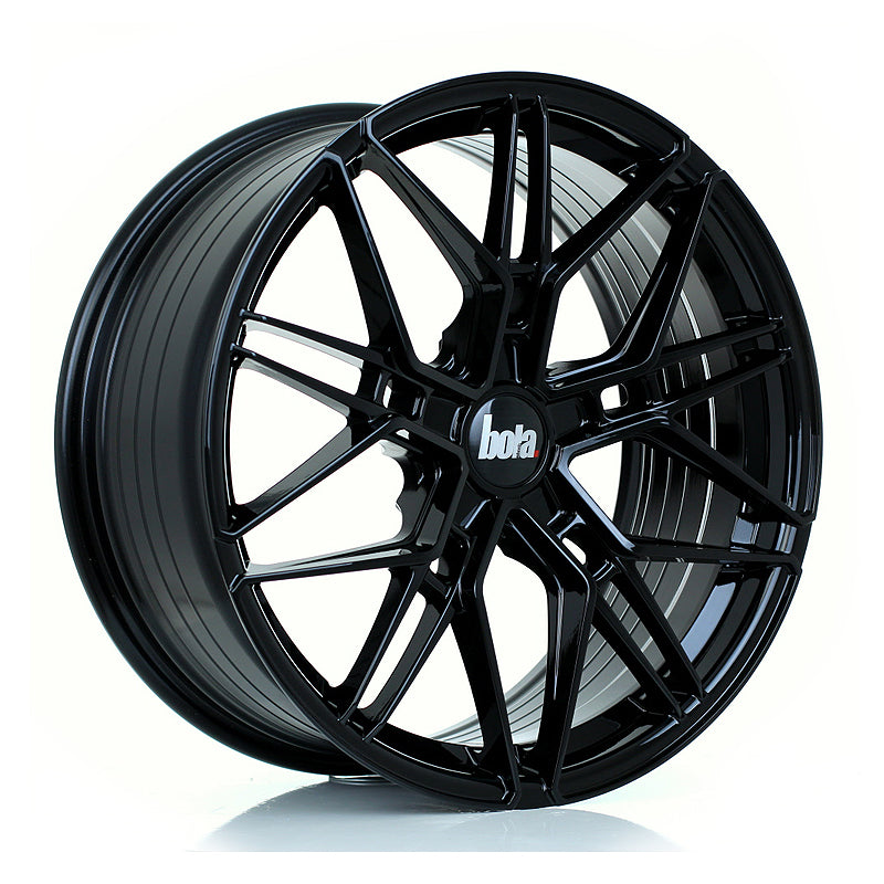 BOLA FLV 19x8.5 ET25-55 5X100 GLOSS BLACK