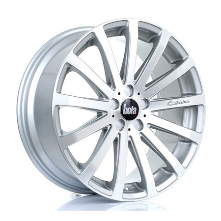 BOLA XTR 20x8.5 ET20-45 5X98 SILVER POLISHED FACE