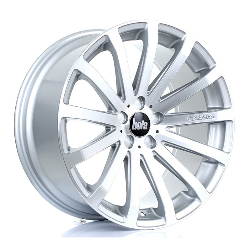 BOLA XTR 20x9.5 ET20-45 5X132 SILVER POLISHED FACE