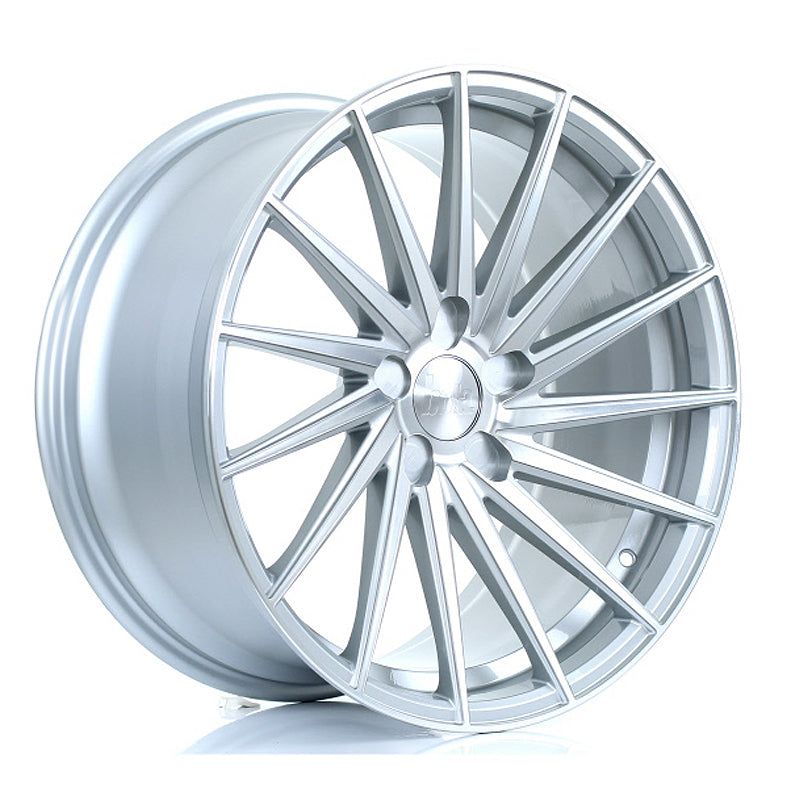 BOLA ZFR 19x9.5 ET25-45 5X108 SILVER POLISHED FACE