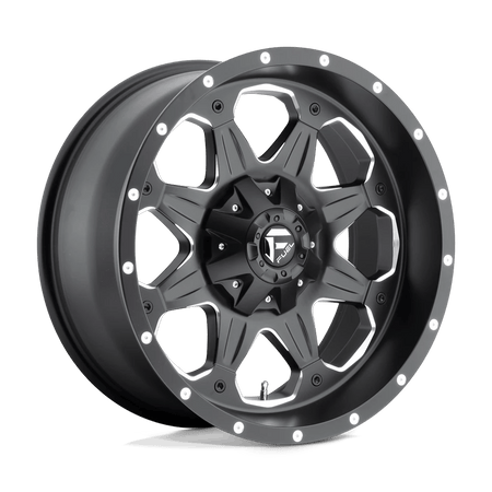 Fuel 1PC D534 BOOST 20x9 ET-12 6x139.7 Matte Black Milled