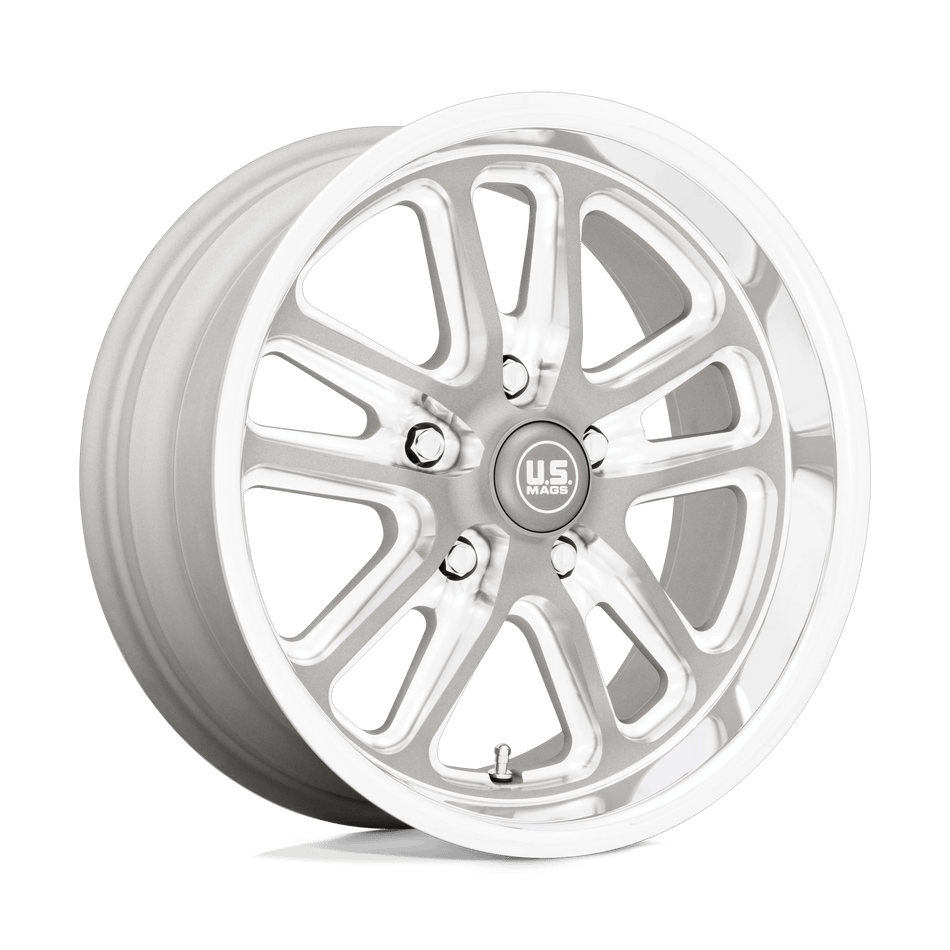 US Mag 1PC U130 BULLET 17x7 ET1 5x127 Textured Gunmetal w/ Milled Edges