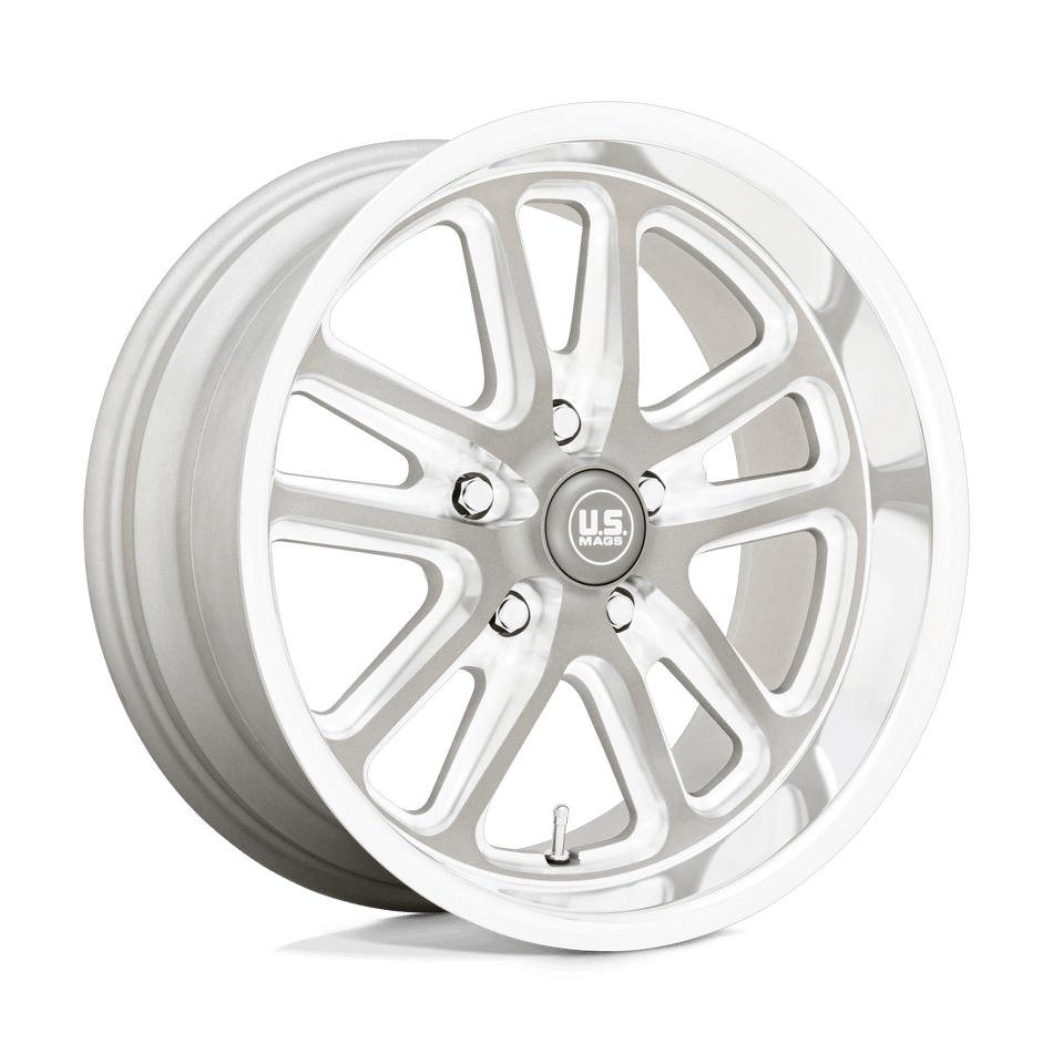 US Mag 1PC U130 BULLET 18x9.5 ET1 5x114.3 Textured Gunmetal w/ Milled Edges