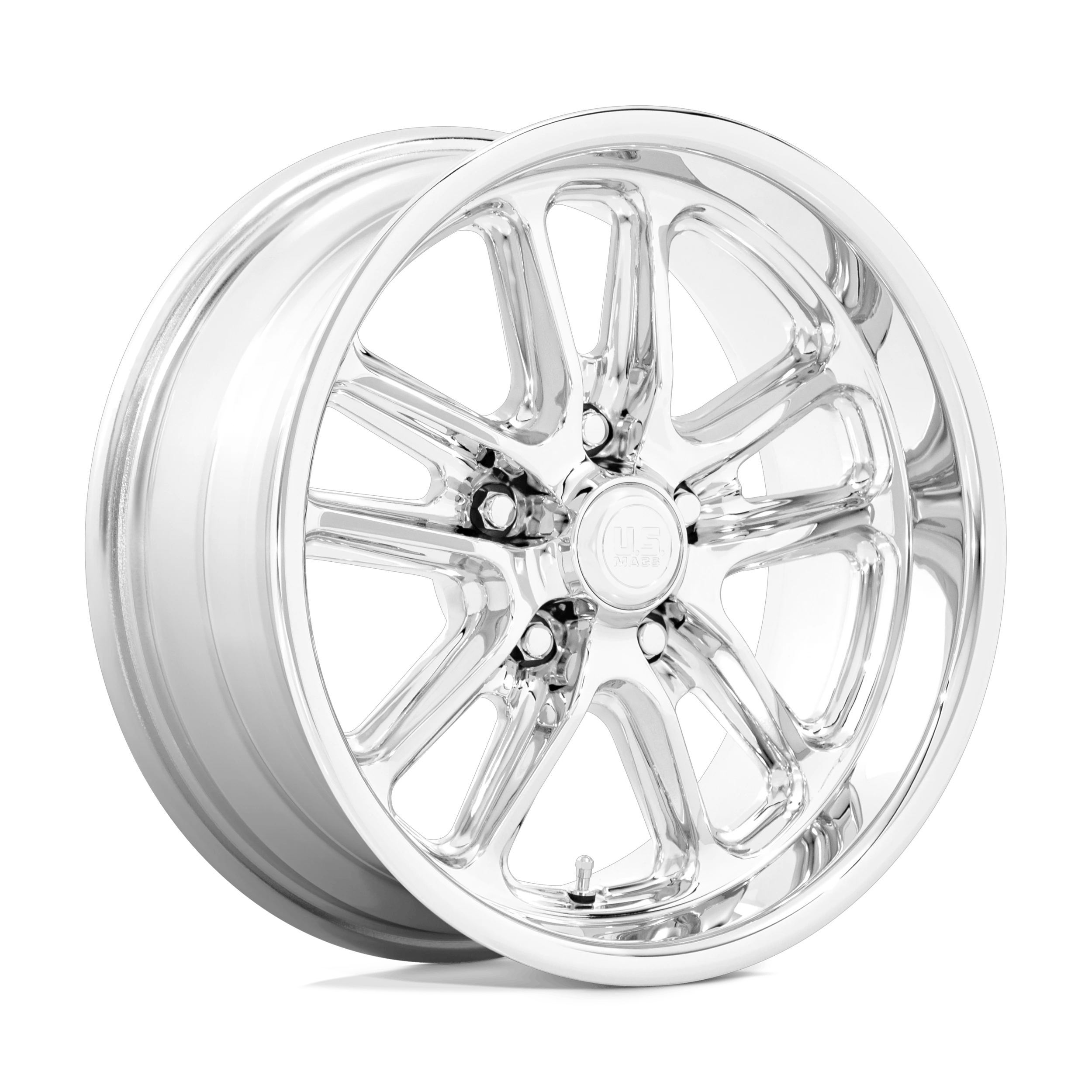 US Mag 1PC U131 BULLET 17x7 ET1 5x114.3 Chrome