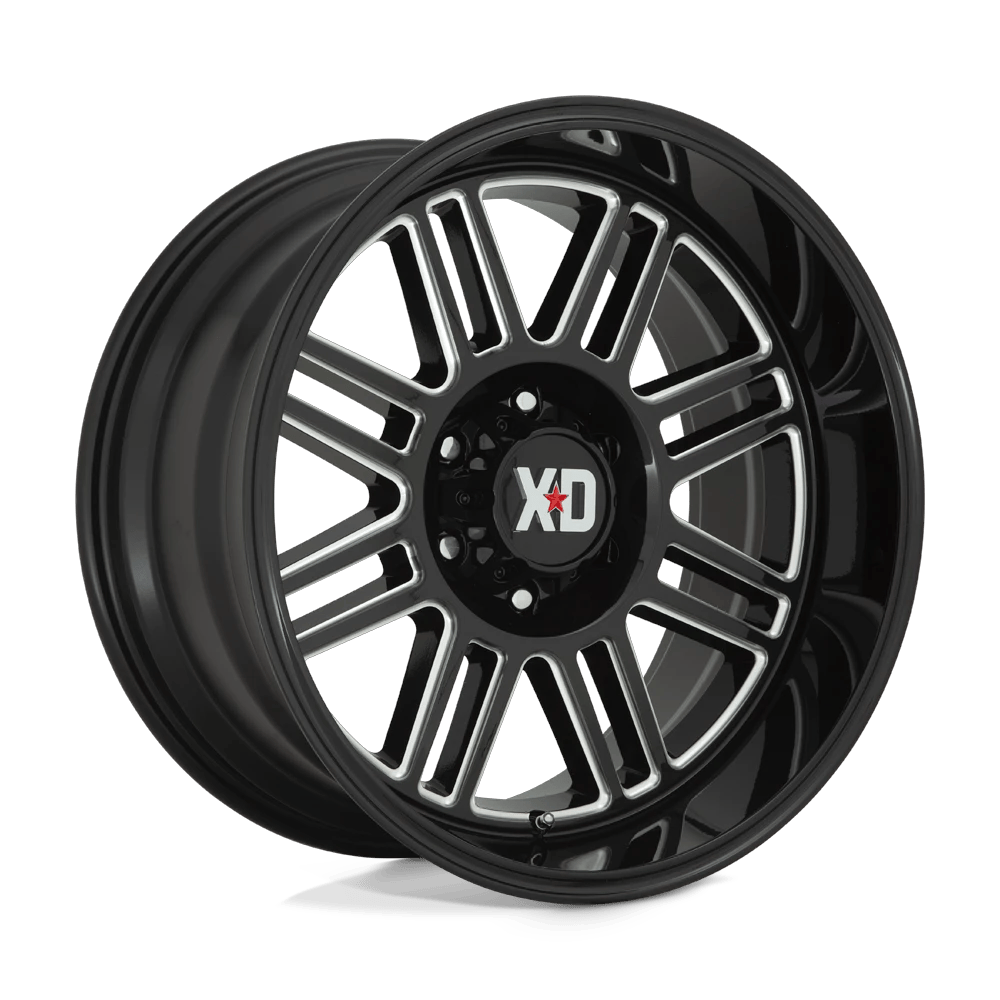 XD XD850 CAGE 20x10 ET-18 5x127 Gloss Black Milled