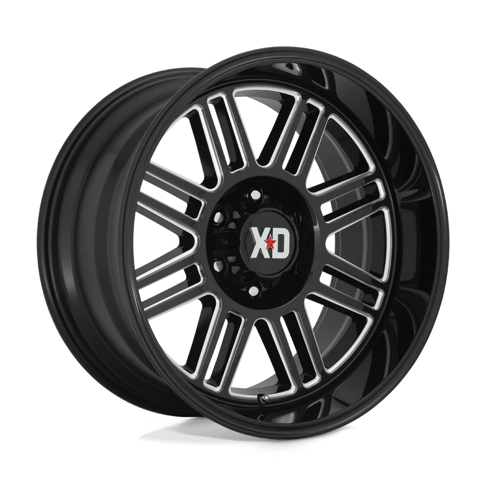 XD XD850 CAGE 20x10 ET-18 5x127 Gloss Black Milled