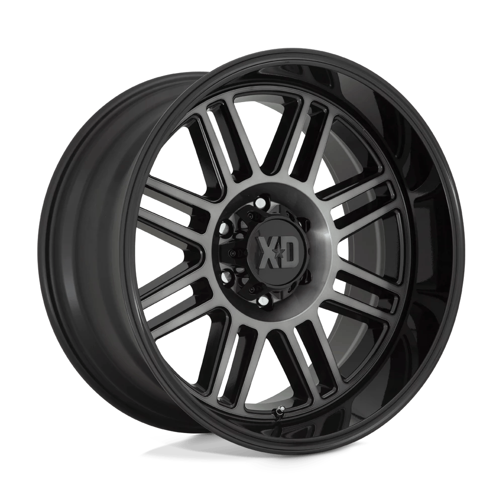 XD XD850 CAGE 20x9 ET0 8x165.1 Gloss Black w/ Gray Tint