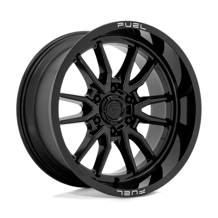 Fuel 1PC D760 CLASH 20x9 ET1 6x139.7 Gloss Black