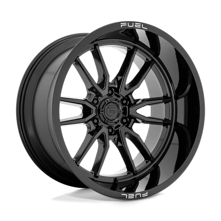 Fuel 1PC D760 CLASH 22x12 ET-44 6x139.7 Gloss Black