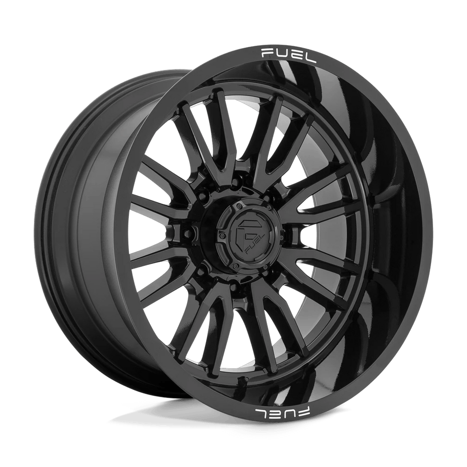 Fuel 1PC D760 CLASH 22x12 ET-44 8x180 Gloss Black