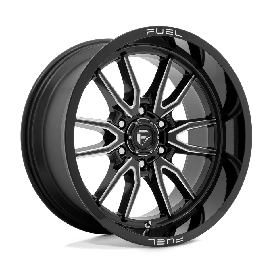Fuel 1PC D761 CLASH 18x9 ET1 6x120 Gloss Black Milled