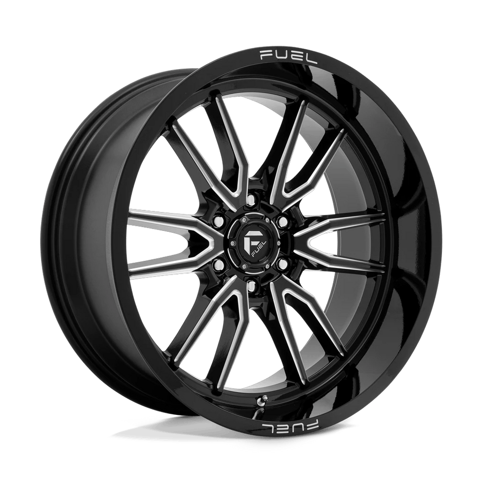 Fuel 1PC D761 CLASH 22x10 ET-18 6x135 Gloss Black Milled