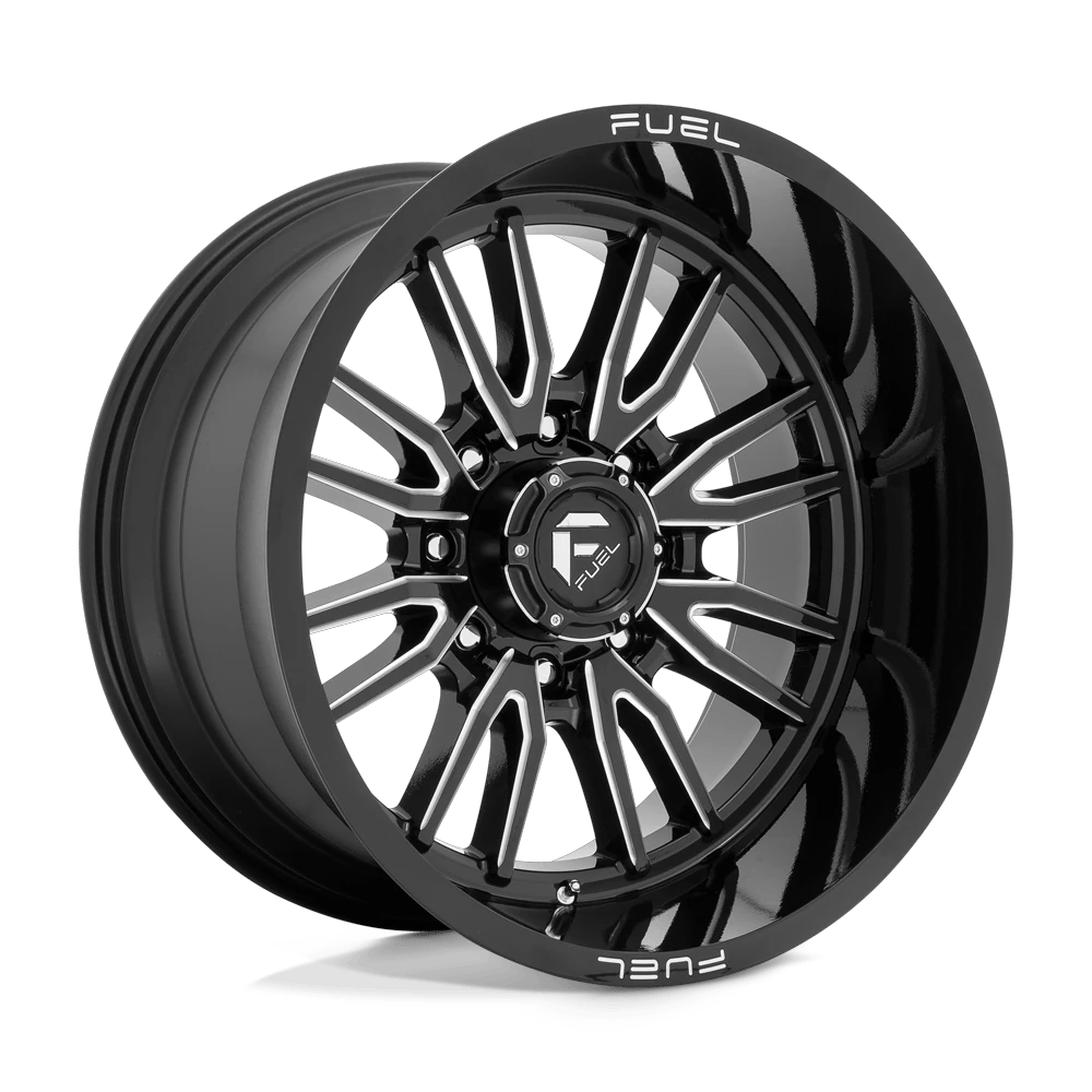 Fuel 1PC D761 CLASH 22x12 ET-44 8x170 Gloss Black Milled