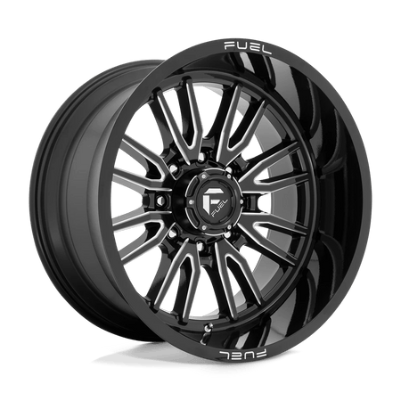 Fuel 1PC D761 CLASH 22x12 ET-44 8x180 Gloss Black Milled